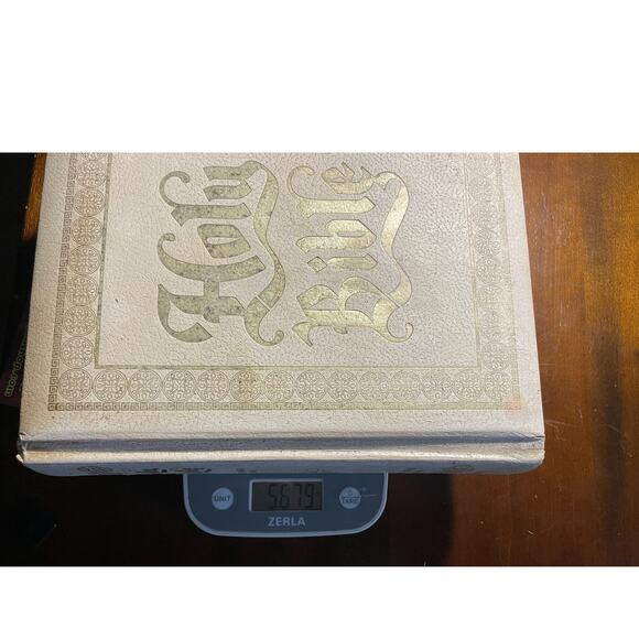 Holy Bible – KJV – 1950s–1970s – Unmarked – Family Edition – GUC - Illustrations - Picture 9 of 15